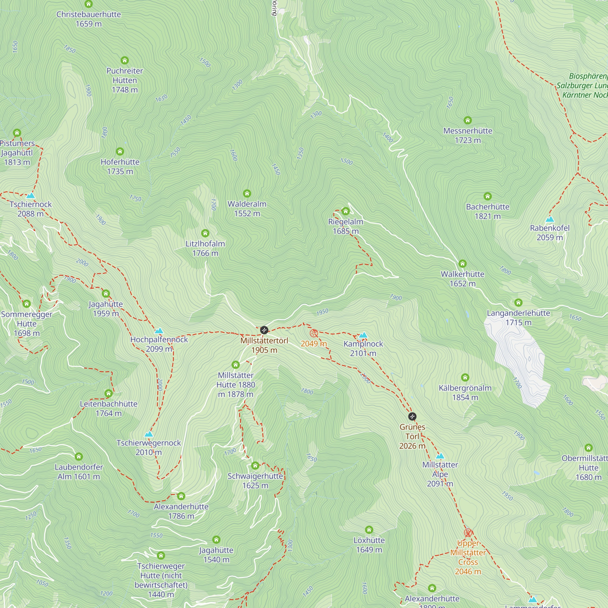 Brandlochhütte map