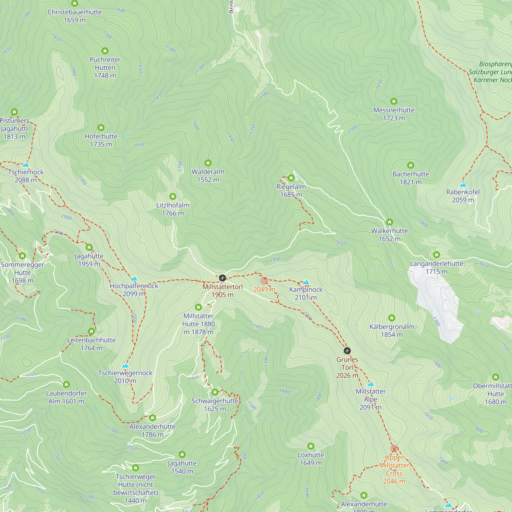 Brandlochhütte map