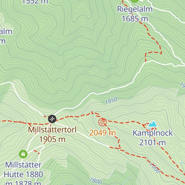 Map of Brandlochhütte
