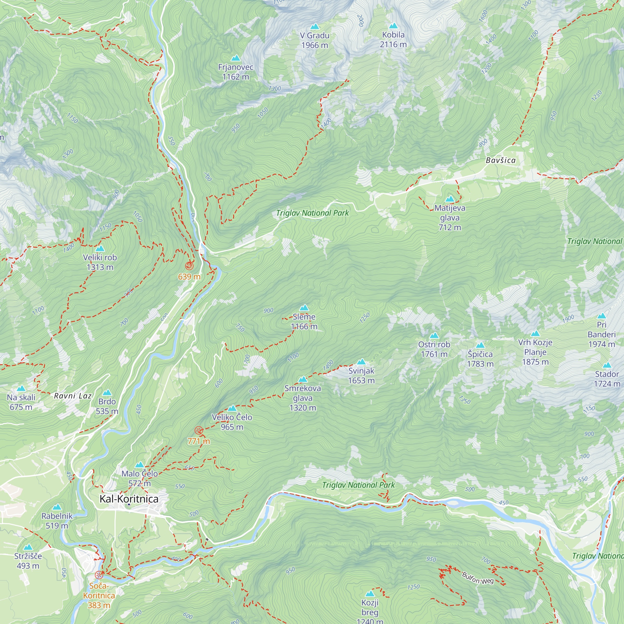 Lovska koča Zasleme map
