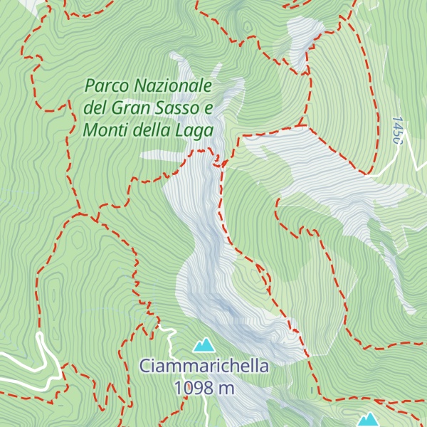 Map of C.le Pian dell'Oro