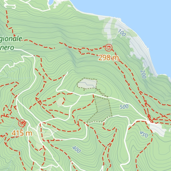 Map of Monte Conero