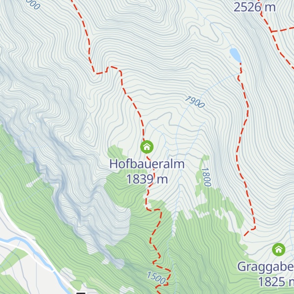 Map of Hofbaueralm