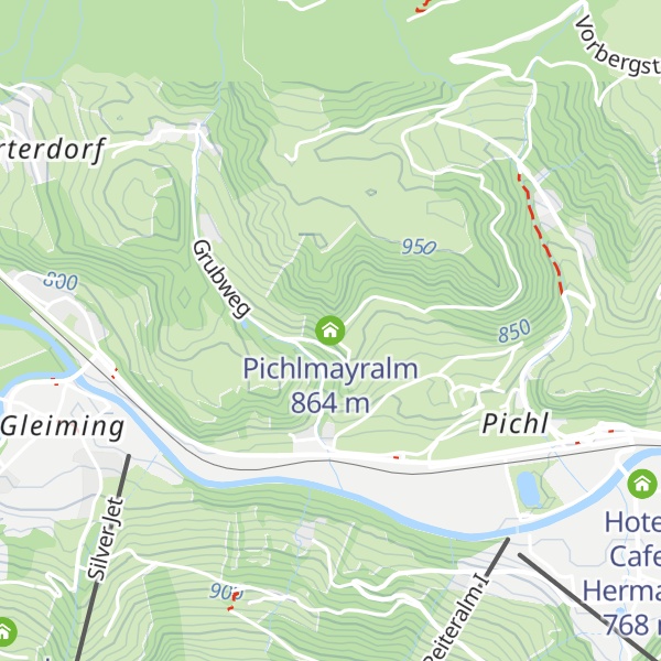 Map of Pichlmayralm