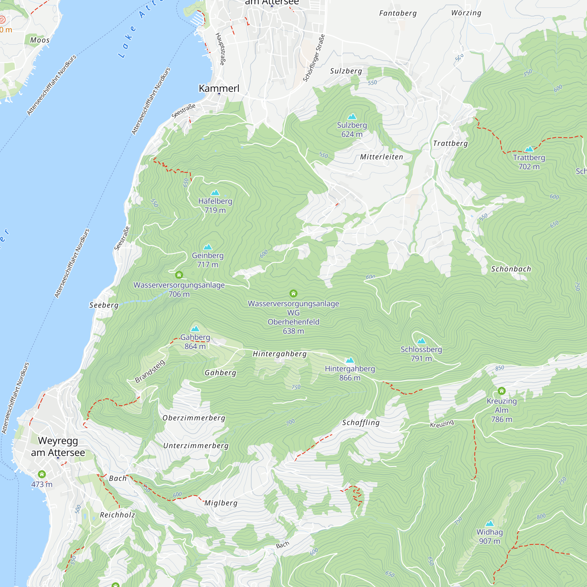 Wasserversorgungsanlage WG Oberhehenfeld map