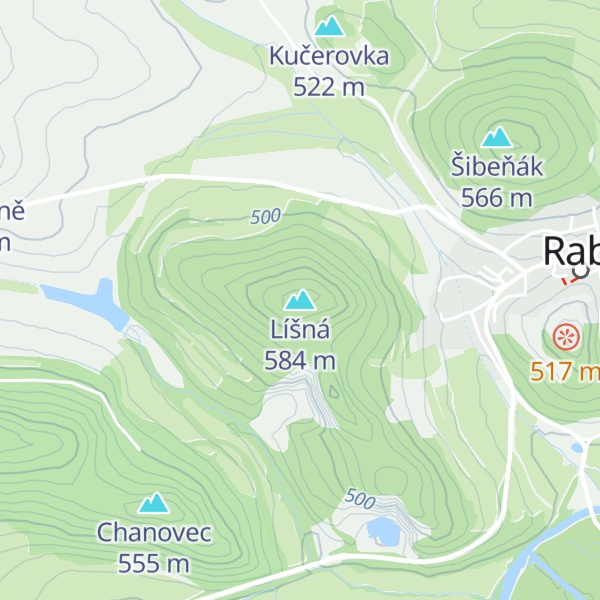 Map of Líšná