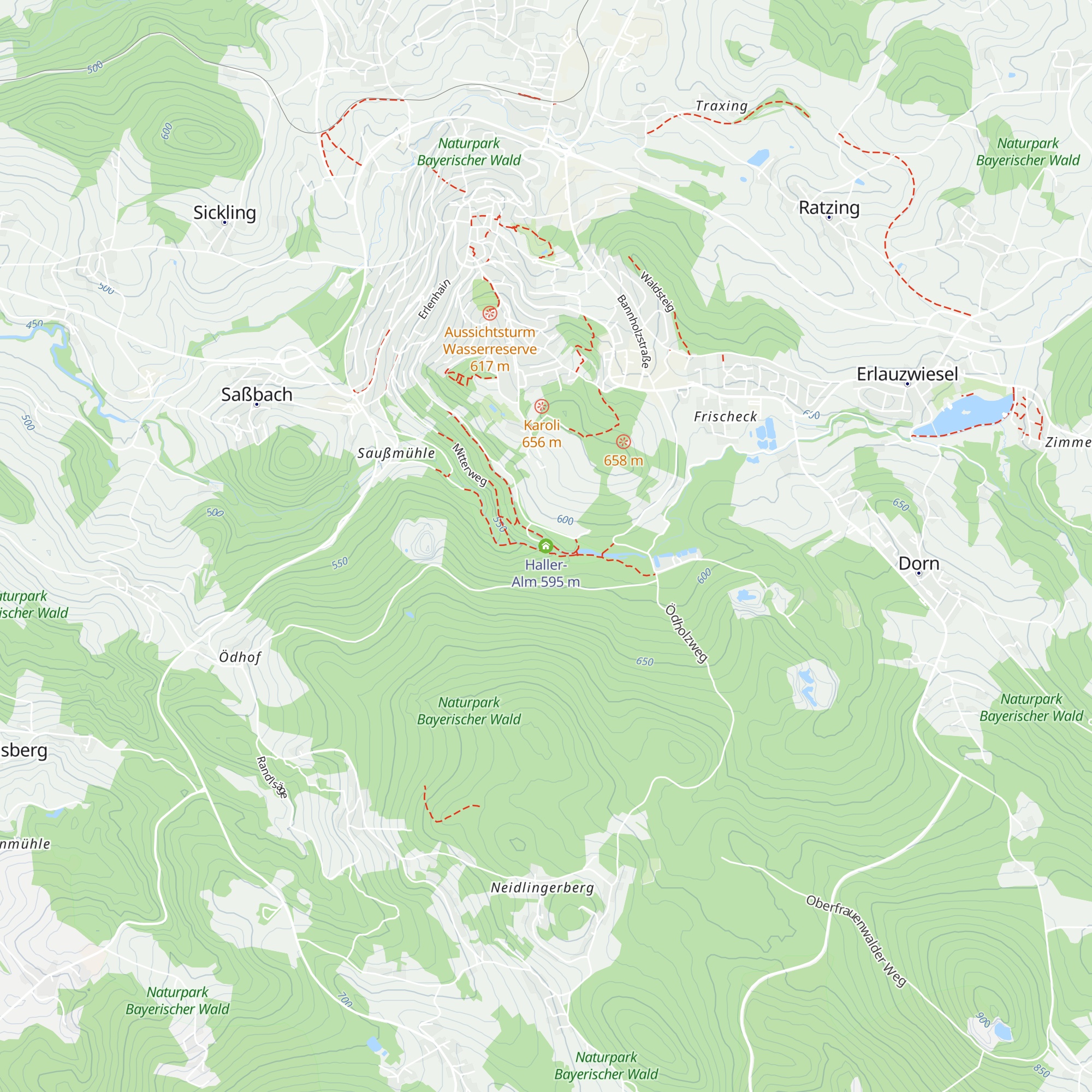 Haller-Alm map