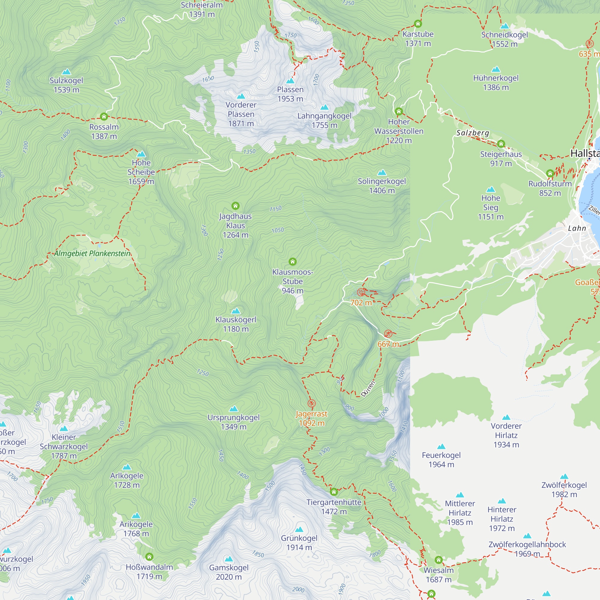 Klausalm map
