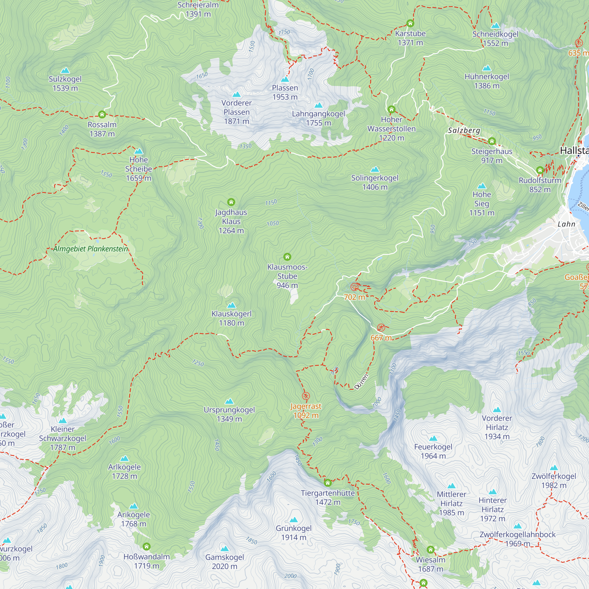 Klausalm map