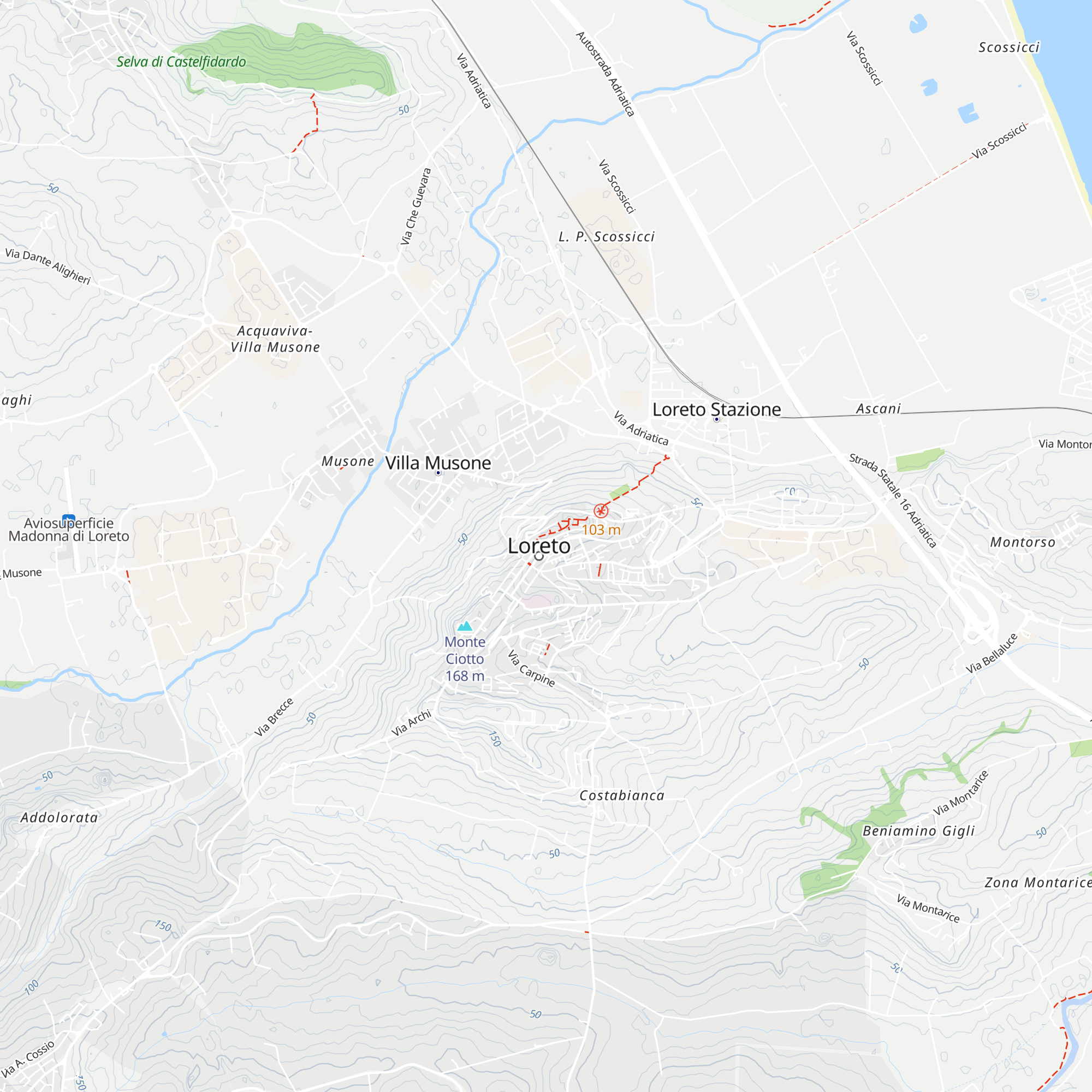 Informazioni Accoglienza Turistica map