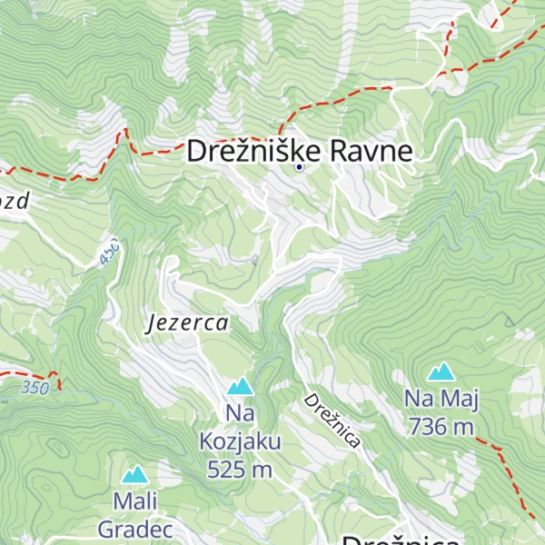 Map of Apartma Bric
