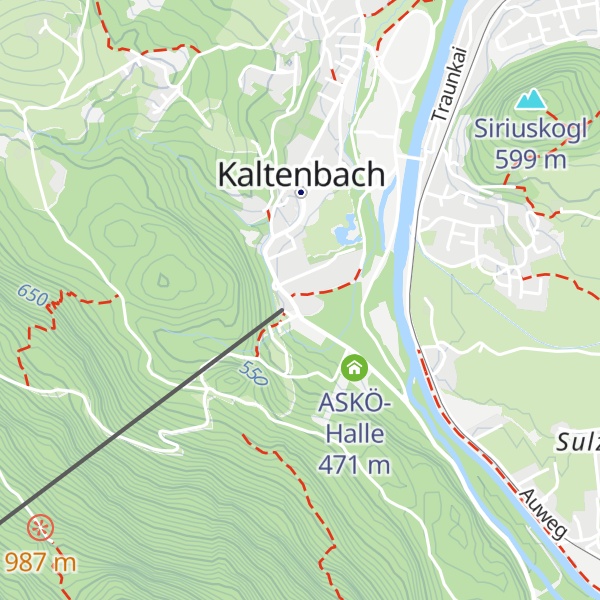 Map of Gasthof Rudolfsbrunnen