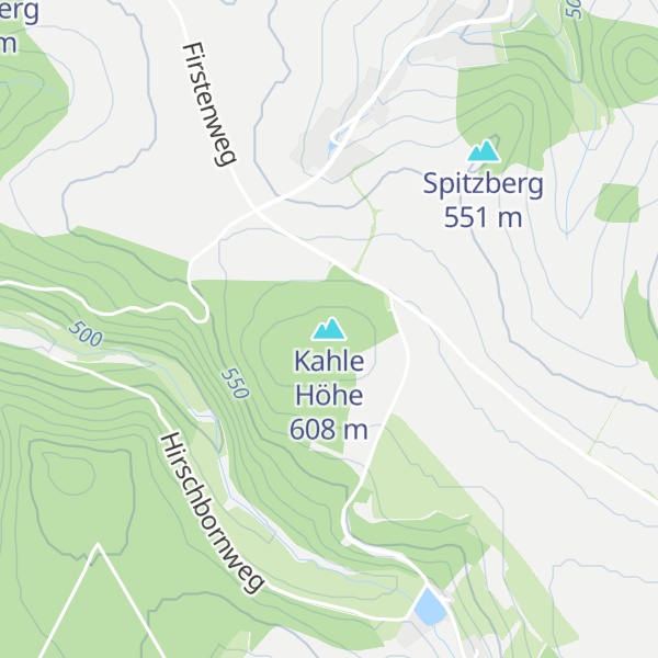 Map of Kahle Höhe