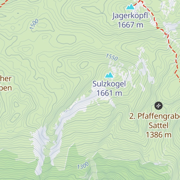 Map of Vorderer Sulzkogel
