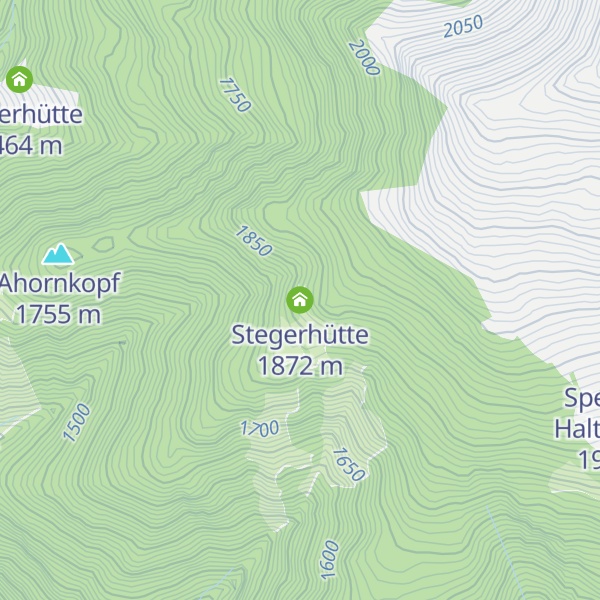 Map of Stegerhütte