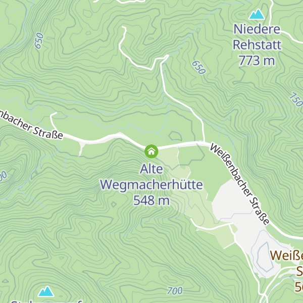Map of Alte Wegmacherhütte
