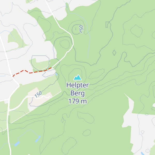 Map of Helpter Berg