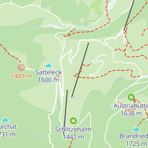 Map of Walcheralm
