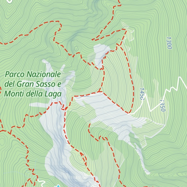 Map of Monte Foltrone
