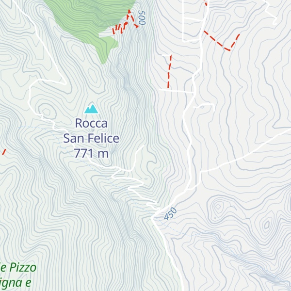 Map of Eremo San Felice