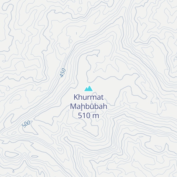 Map of Khurmat Maḩbūbah