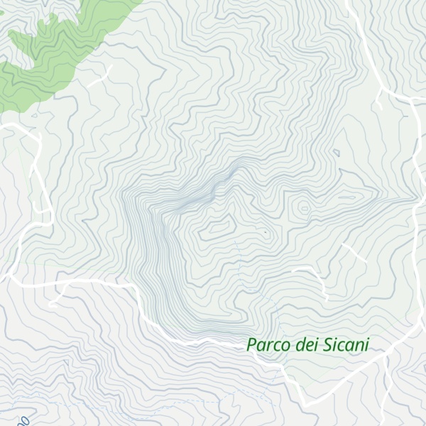 Map of Cozzo Tre Monaci