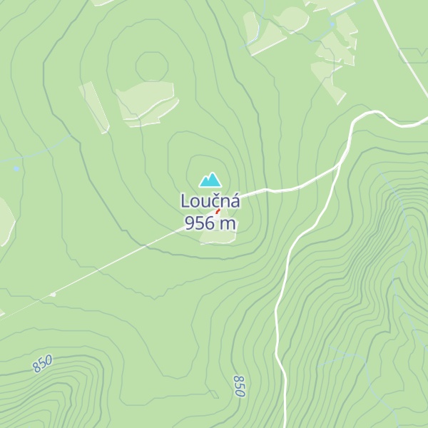 Map of Varhany