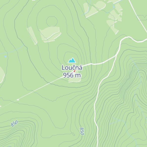Map of Snezna Vezicka