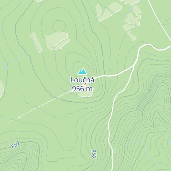 Map of Ve Strzi