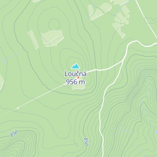 Map of Ledova Stenka