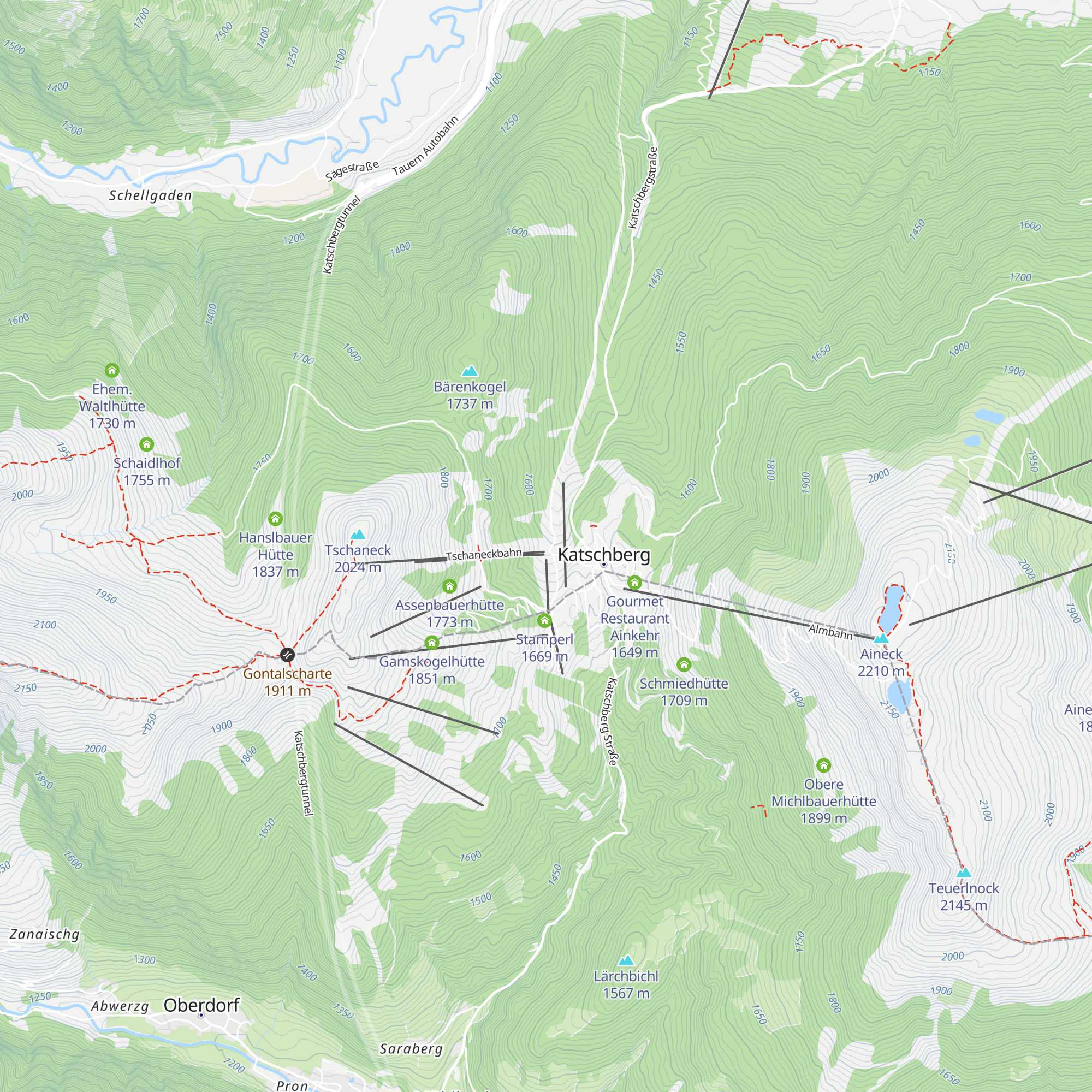 Tschaneck-Kassa map
