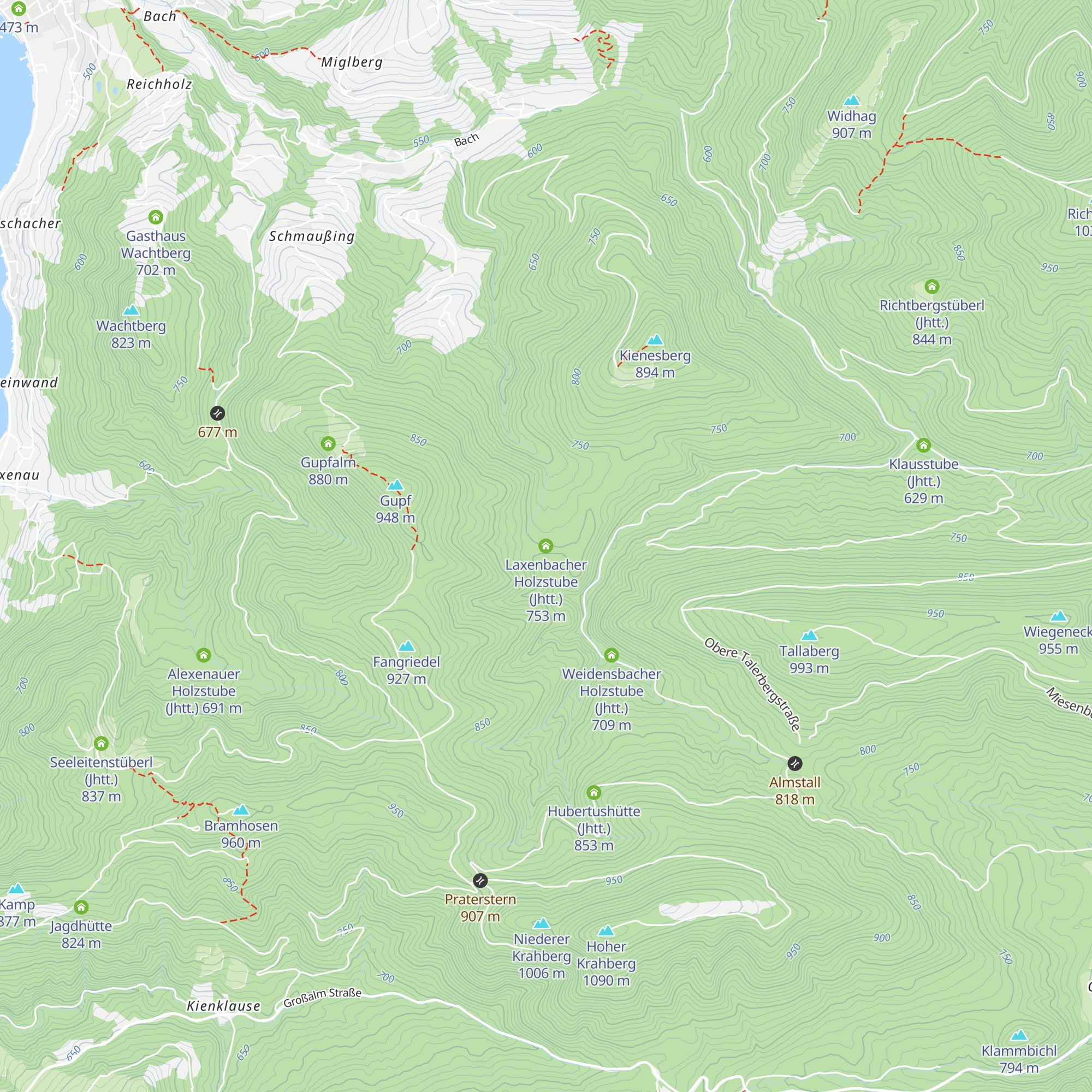 Laxenbacher Holzstube (Jhtt.) map