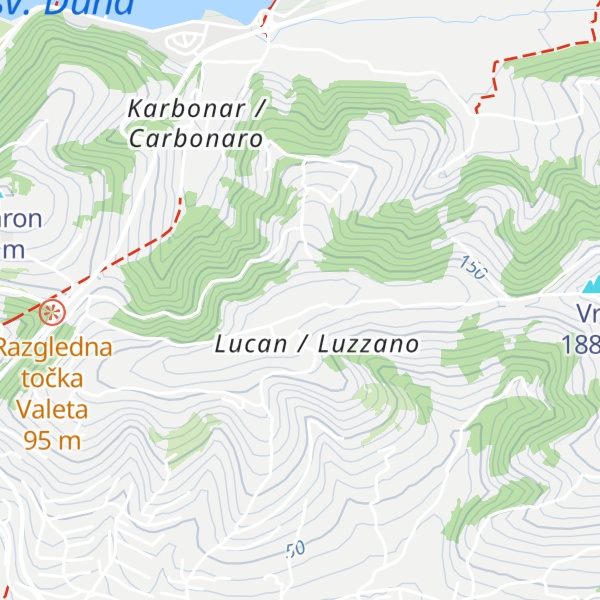 Map of Lucan