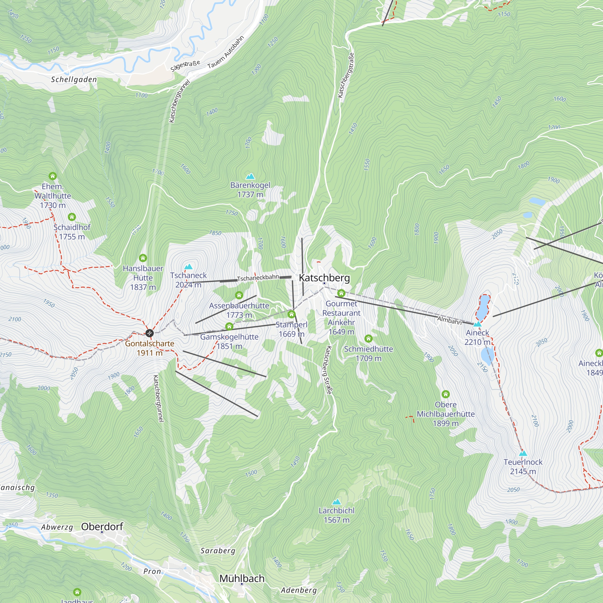 Lärchenstadl map