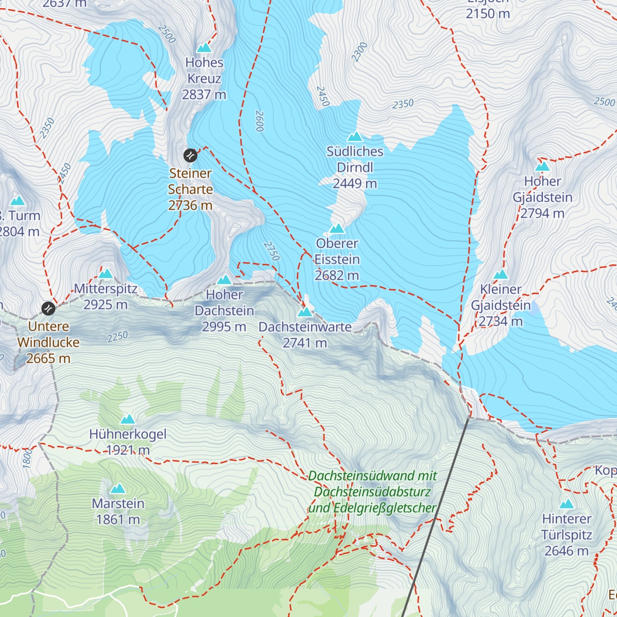 Seethalerhütte map