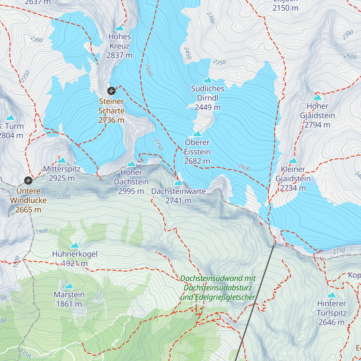 Seethalerhütte map
