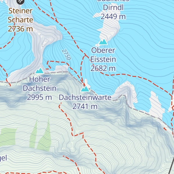 Map of Seethalerhütte