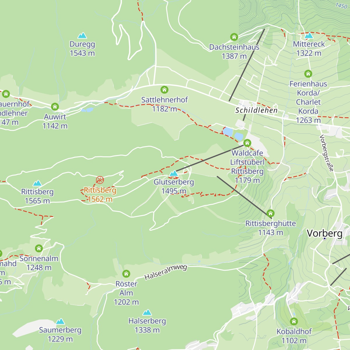 Rittisstadl map