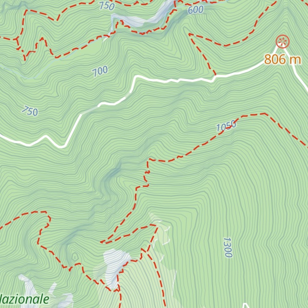 Map of Colle Bianco