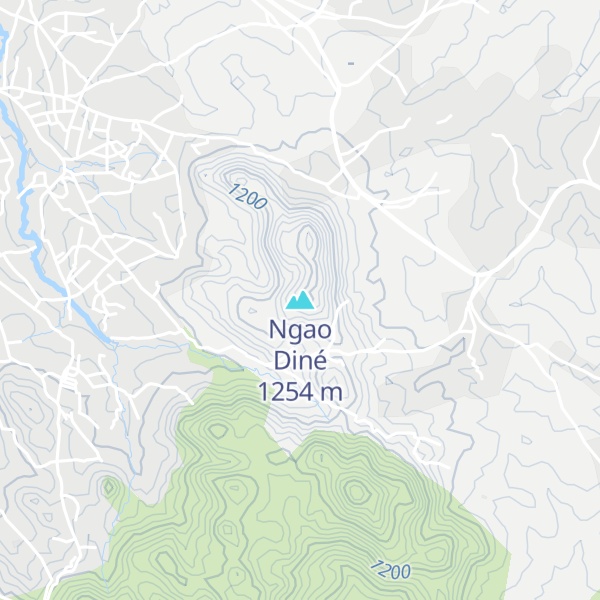 Map of Ngao Diné