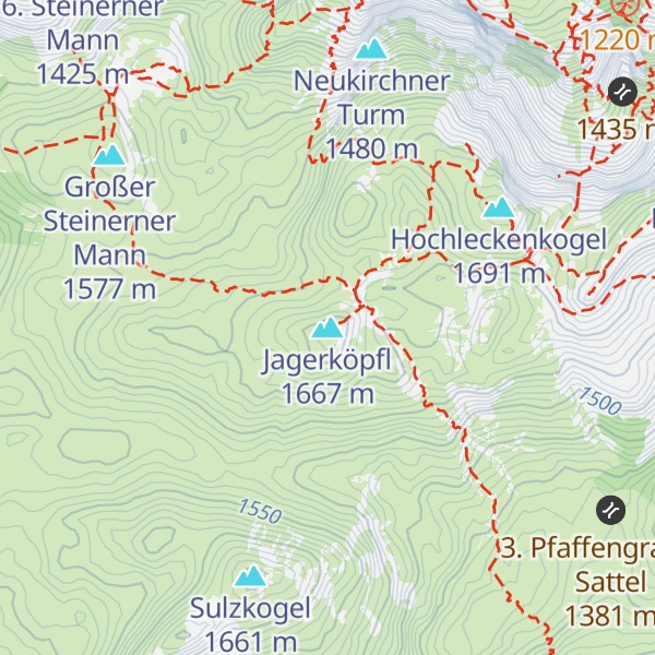 Map of Jagerköpfl