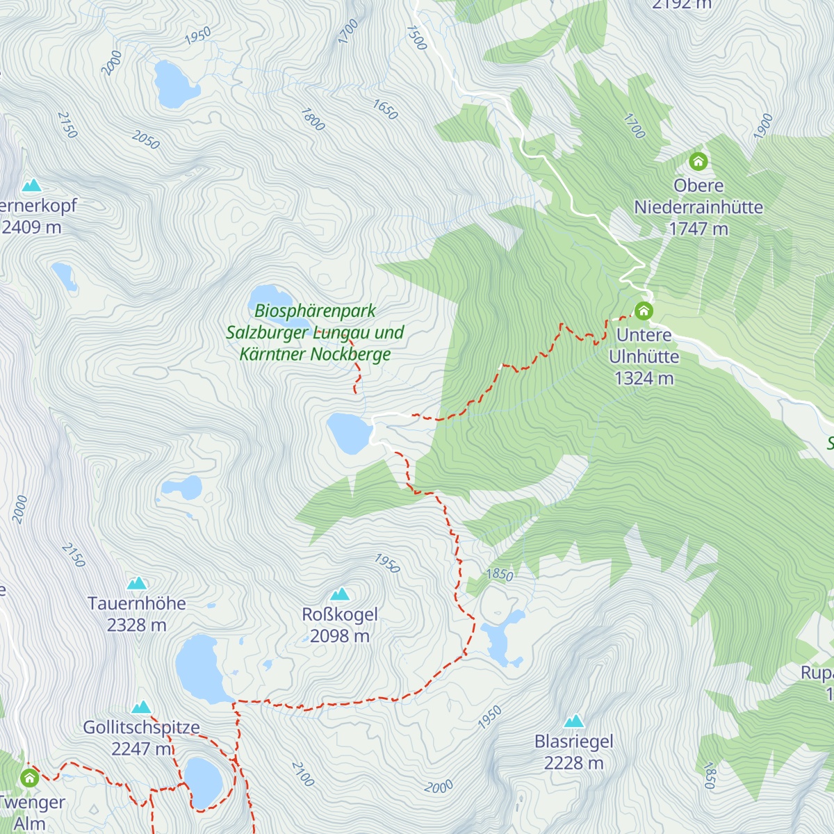 Tonimörtlhütte map