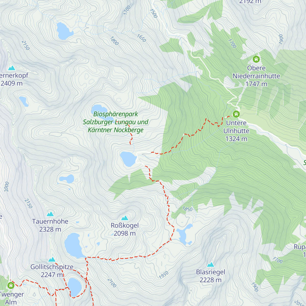 Tonimörtlhütte map