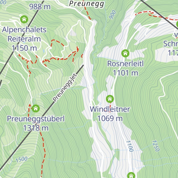 Map of Haus Schütter