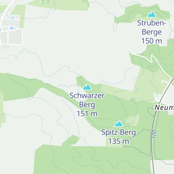 Map of Schwarzer Berg