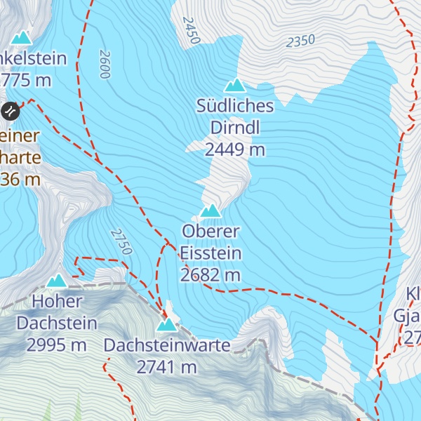 Map of Oberer Eisstein