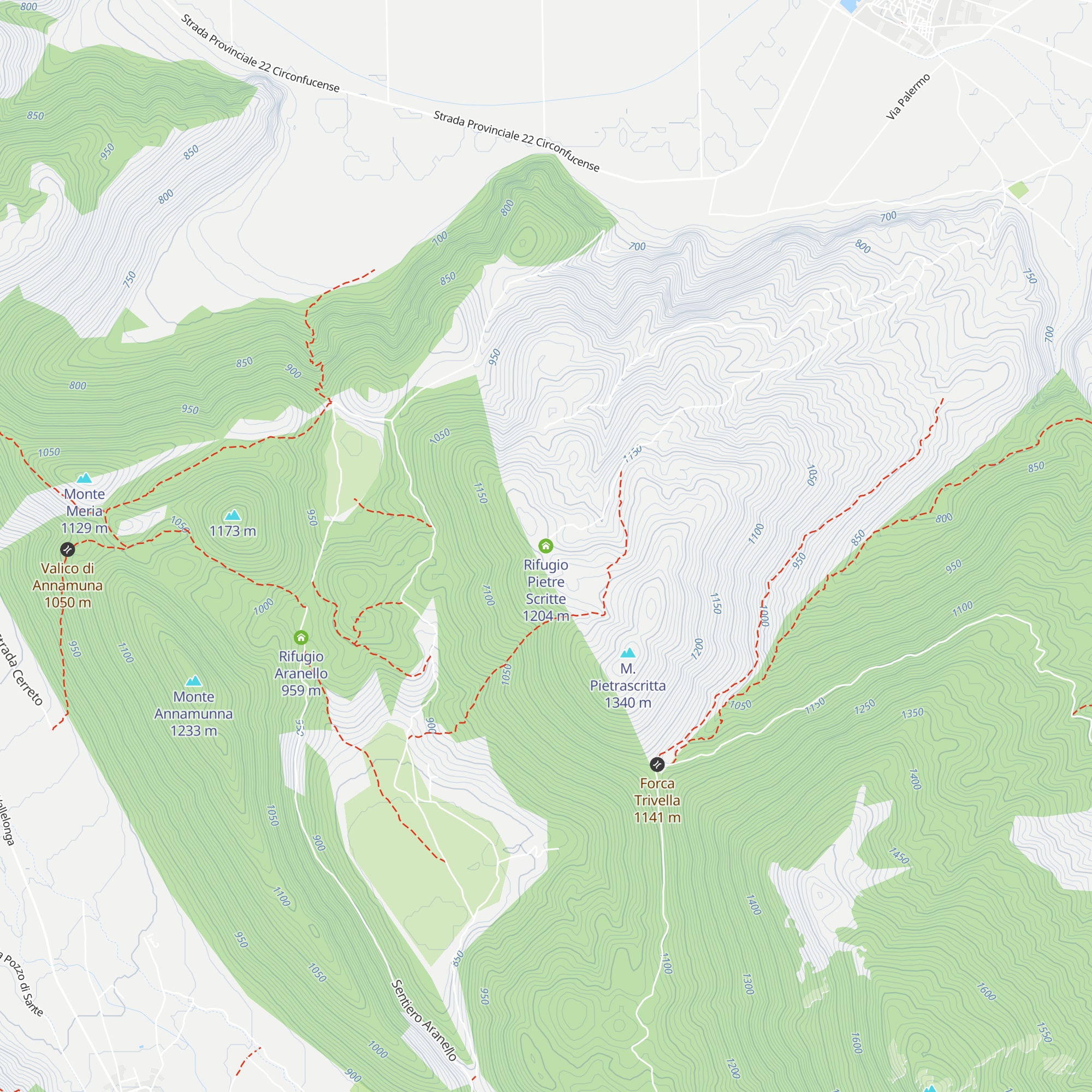Rifugio Pietre Scritte map