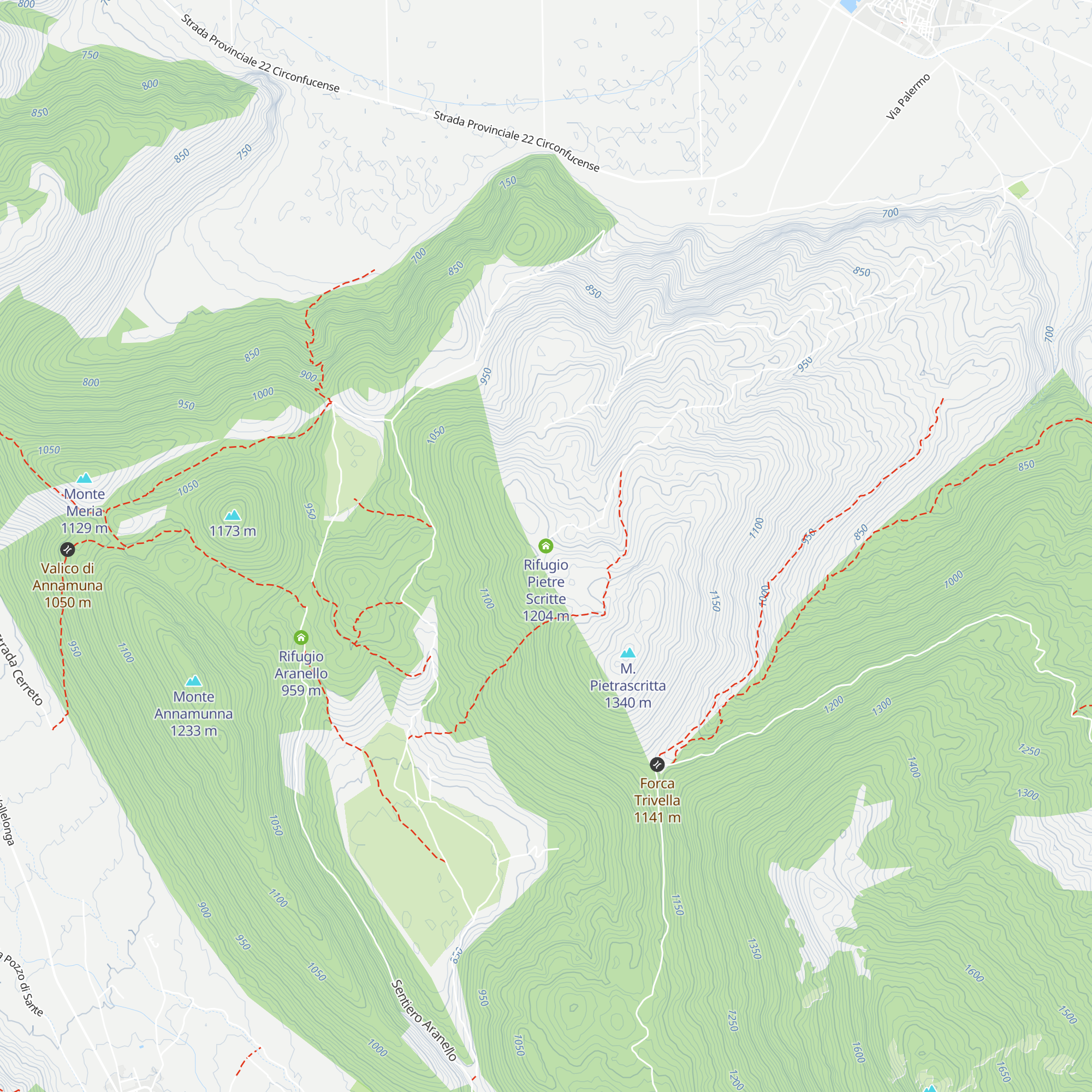 Rifugio Pietre Scritte map