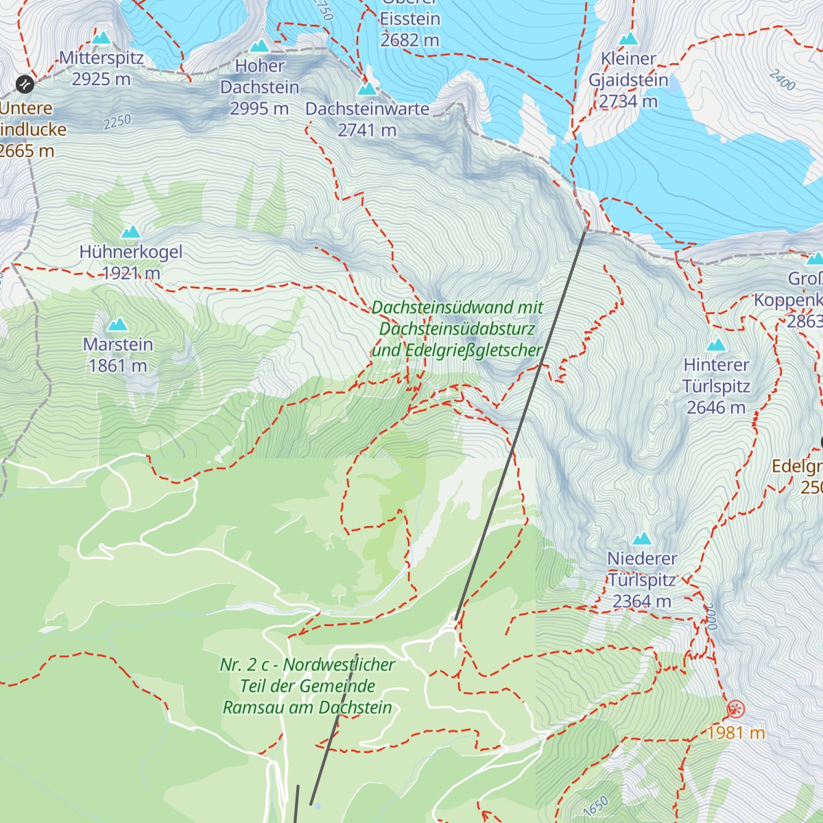 Dachsteinsüdwandhütte map