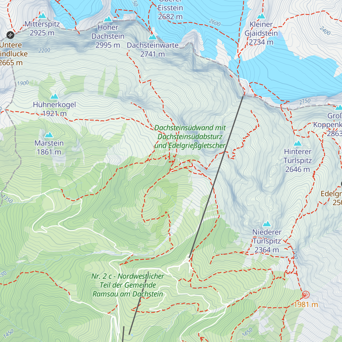 Dachsteinsüdwandhütte map